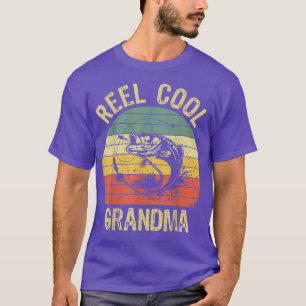 T-shirt Reel Cool Grandma Pêche Cadeaux Femmes Pêche Amour