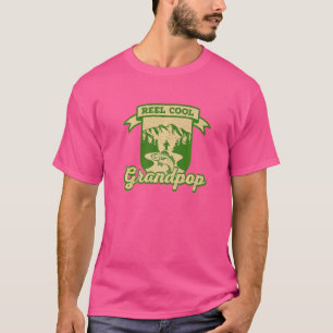 T-shirt Reel Cool Grandpop Fishing Citation du pêcheur