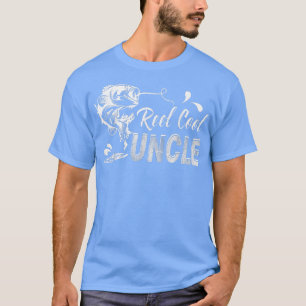 T-shirt Reel Cool Oncle Cadeau Drôle Fête des pères Pêche