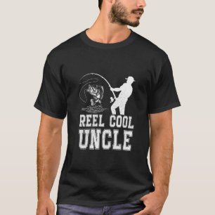 T-shirt Reel Cool oncle pêche Fête des pères de poisson pa