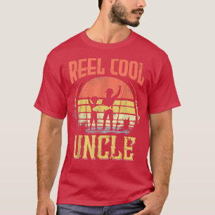 T-shirt Reel Cool oncle Pêche papa Drôle Fête des pères Po