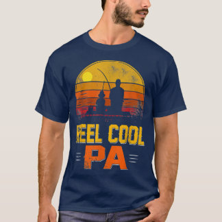 T-shirt Reel Cool Pa Fête des pères de pêche cadeau 