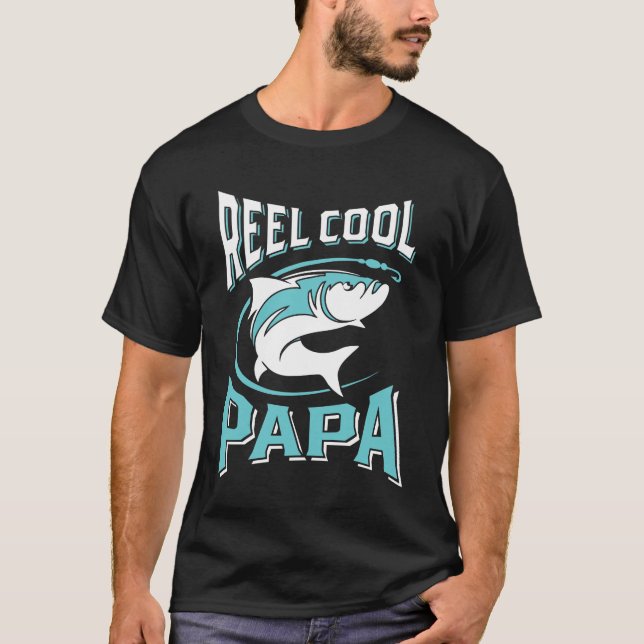 T-shirt Reel Cool Papa | FÊTE DES PÈRES (Devant)