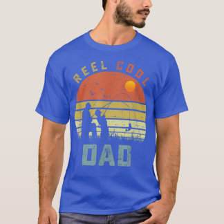 T-shirt Reel Cool Papa Fête des pères Cadeau pour la pêche