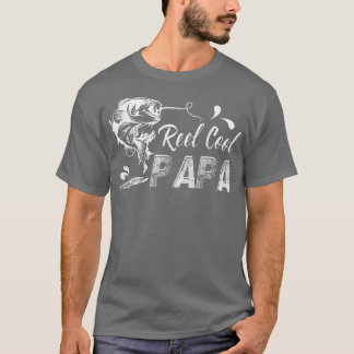 T-shirt Reel Cool Papa Gift Funny Fathers Day Fishing 