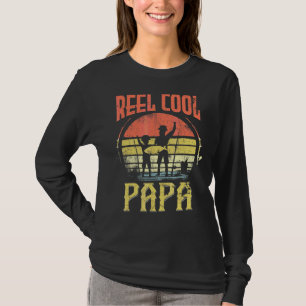 T-shirt Reel Cool Papa Pêche Papa Fête des pères Pêcheur