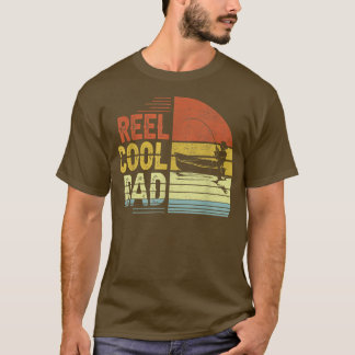 T-shirt Reel Cool Papa Pêche Vintage Retro Fête des pères 