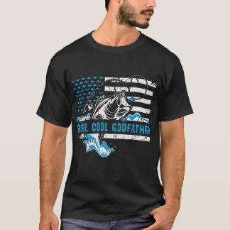 T-shirt Reel Cool Parrain Pêche papa Fête des pères