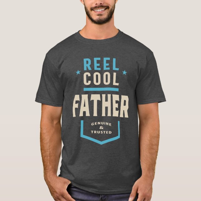 T-shirt Reel Cool père | Daddy Gift (Devant)