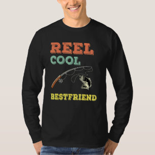 T-shirt Reel Cool Poisson Bestfriend Bass Fishing Best Fri