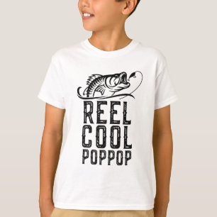 T-shirt Reel Cool Pop-Pop Fishing Funny Grandpa Pop Pop Gi