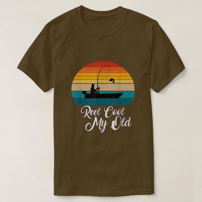 T-shirt Reel Cool Stepmamie Cadeaux de pêche  (Design devant)