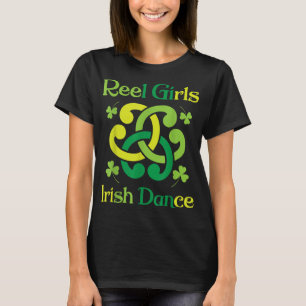 T-shirt Reel Girls Irish Dance Danseur Irlandais Ceili Ree