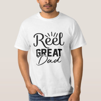 T-shirt Reel Great Dad, cadeau pour la Fête des pères