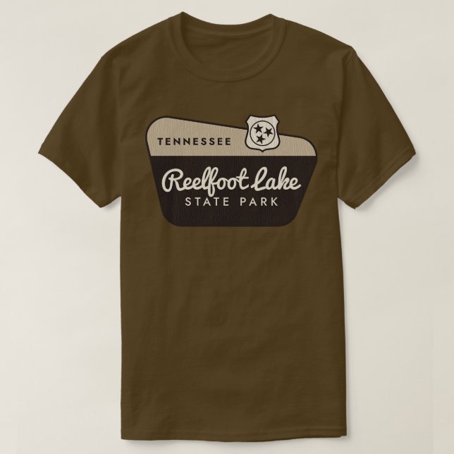 T-shirt Reelfoot Lake State Park Tennessee Affiche de bien (Design devant)