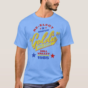 T-shirt Réélire Goldie Wilson maire