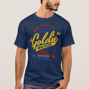 T-shirt Réélire Goldie Wilson maire