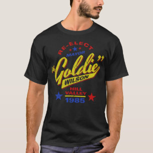 T-shirt Réélire Goldie Wilson maire