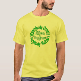 T-shirt Réélisez Keith Ellison pour le congrès Minnesota