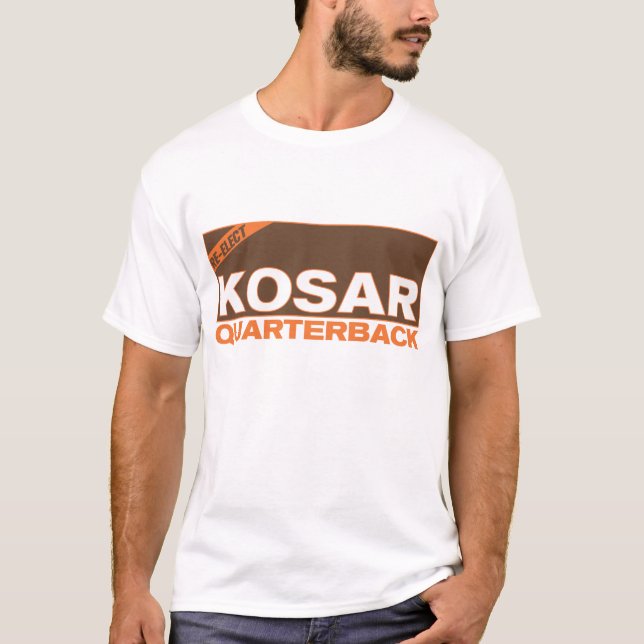 T-shirt Réélisez Kosar pour QB (Devant)