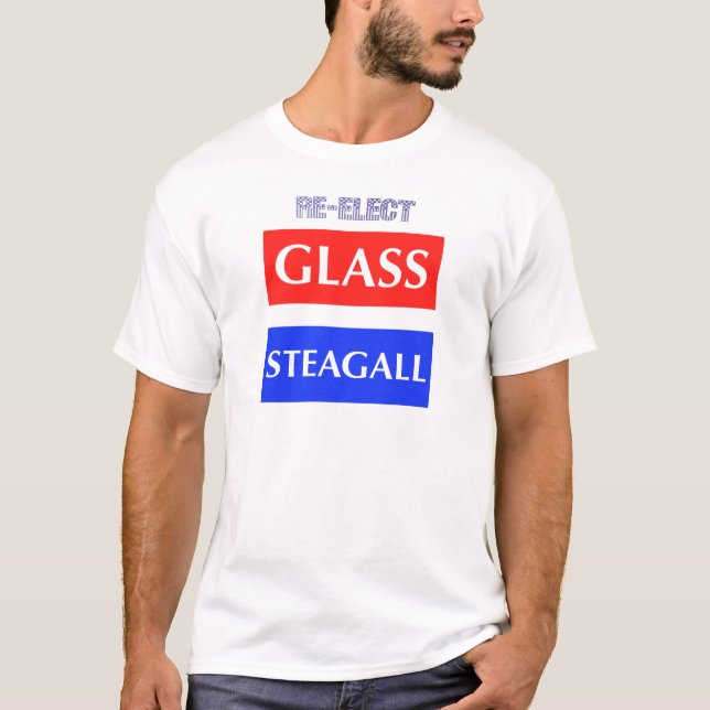 T-shirt RÉÉLISEZ Steagall en verre (Devant)