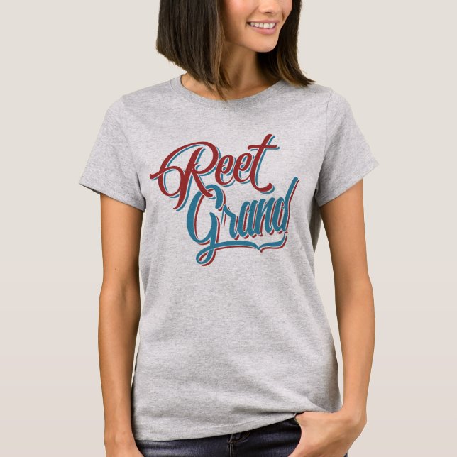 T-shirt Réet Grand Yorkshire Slang Dialect Tee (Devant)