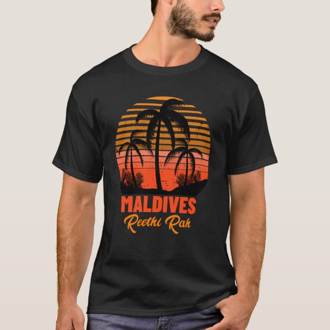 T-shirt Reethi Rah Maldives (Devant)