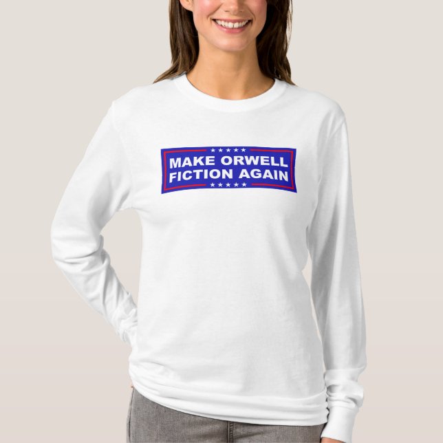 T-shirt Refaire D'Orwell De La Fiction (Devant)