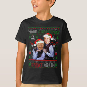 T-shirt Refaire Noël Grande Encore Drôle Santa Trump Vance