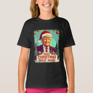 T-shirt Refaire Noël Grande Encore Xmas Drôle Trump Pyjama