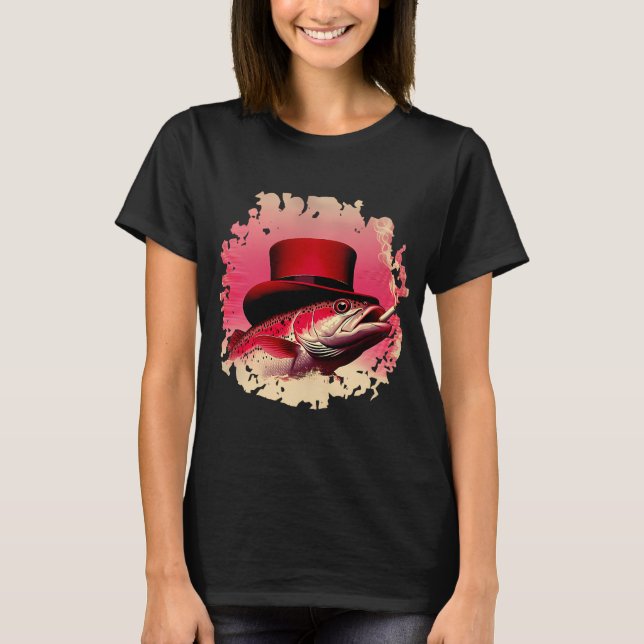 T-shirt Refaisons la pêche grande à nouveau (Devant)