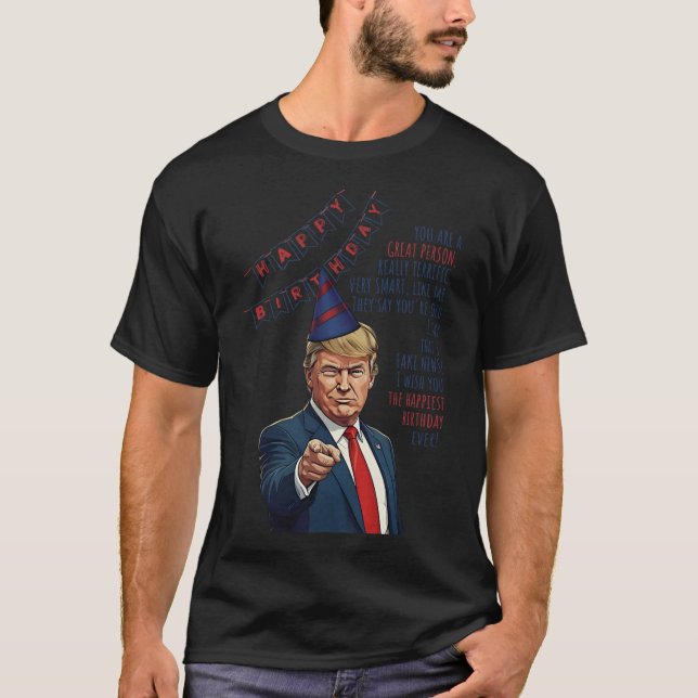 T-shirt Refaisons Mon Anniversaire Grande Encore Donald Tr (Devant)