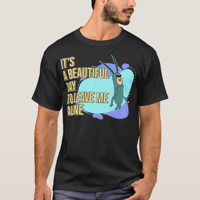 T-shirt Référence x épongeBob SquarePants Plankton Beauti (Devant)