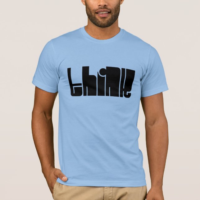 T-shirt Réfléchir (Devant)