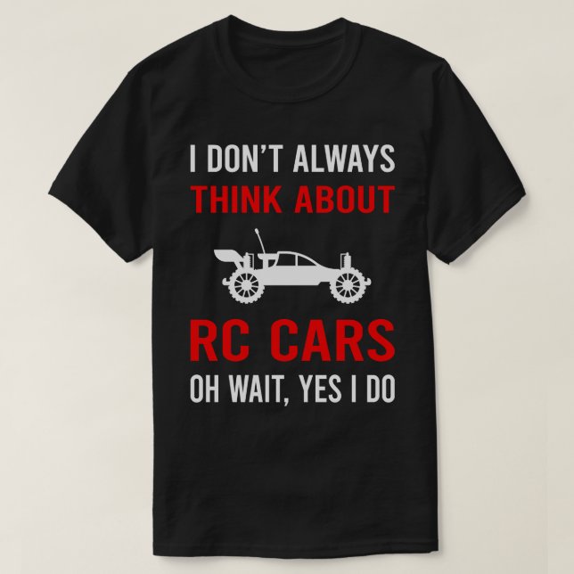 T-shirt Réfléchir aux RC (Design devant)