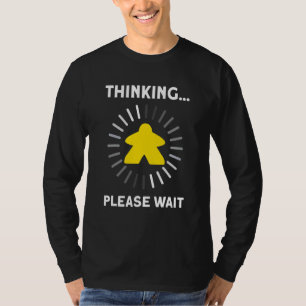 T-shirt Réfléchissant Merci d'attendre Jeu de société Plat