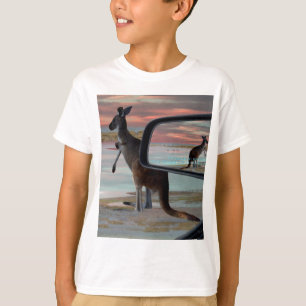 T-shirt "Reflets de la nature sauvage : un kangourou sur l