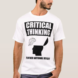 T-shirt Réflexion critique sur l'autre déficit national