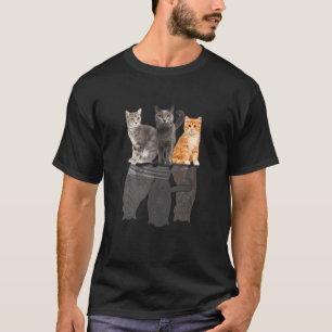 T-shirt Réflexion de chats Miroir Puma Cheetah Tiger Funny