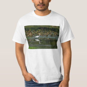 T-shirt Réflexion de l'aigle blanc