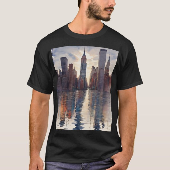 T-shirt Réflexion NYC (Devant)