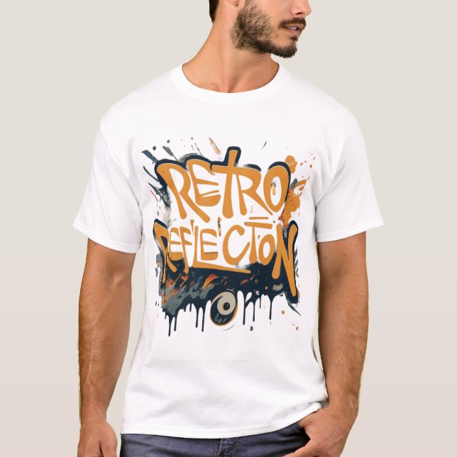 T-shirt Réflexion rétrospective (Devant)