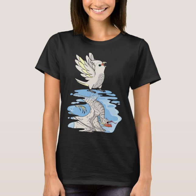 T-shirt Réflexion sur les perroquets et dragons I Goffins  (Devant)