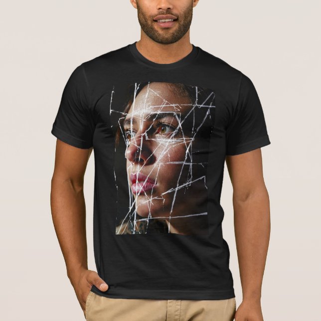 T-shirt Réflexions brisées (Devant)