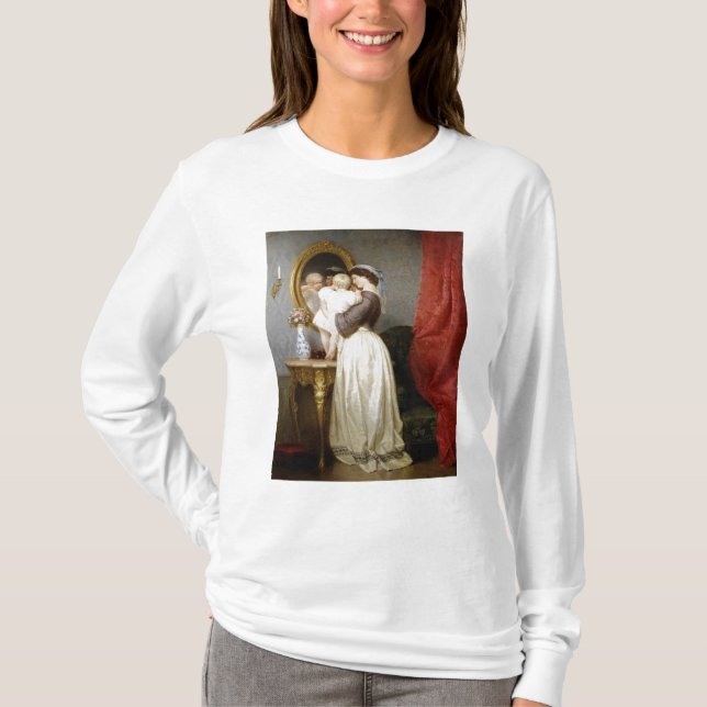 T-shirt Réflexions de l'amour maternel (Devant)