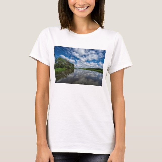 T-shirt Réflexions péruviennes de jungle (Devant)