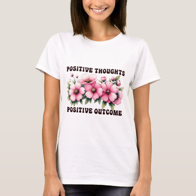 T-shirt Réflexions positives résultat positif (Devant)