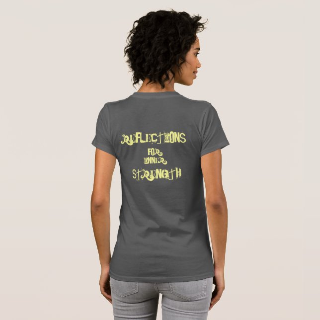 T-shirt Réflexions Pour La Force Intérieure (Dos entier)