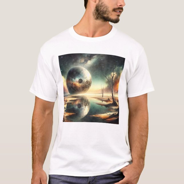 T-shirt Réflexions sur le chaos (Devant)