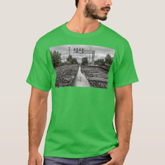 T-shirt Réflexions sur un rail 1